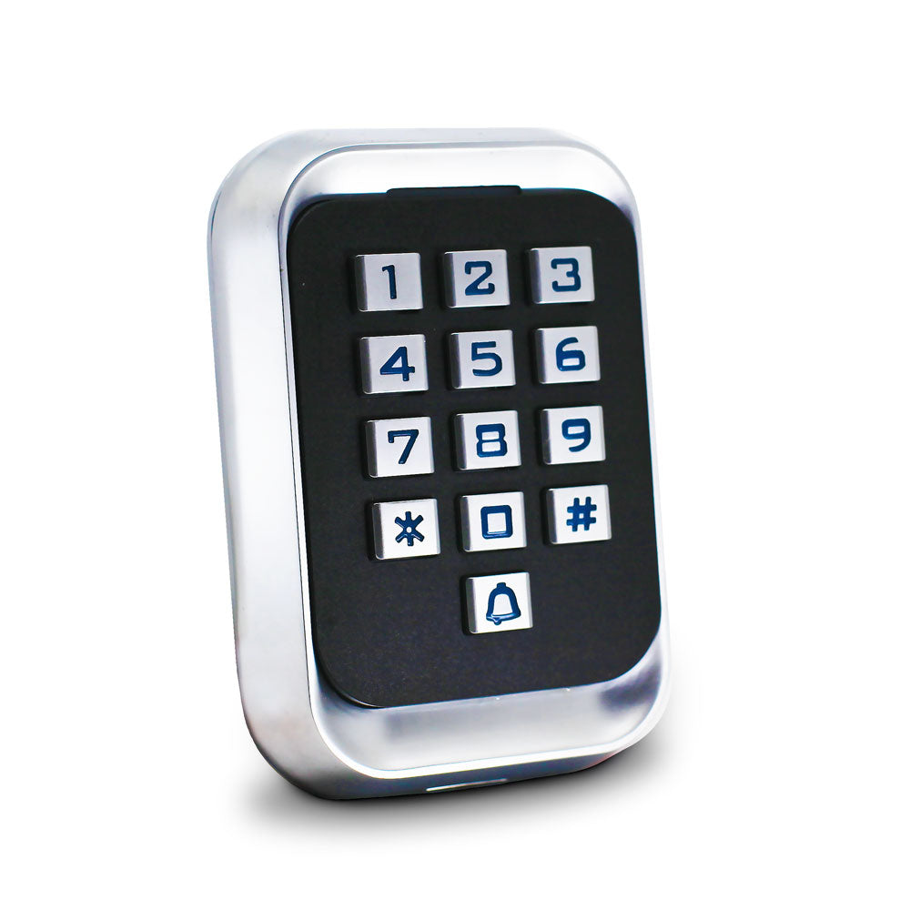 ASE-Modern-Illuminated-Outdoor-Keypad-with-WG26-an-1.jpg ASE Modern Illuminated Outdoor Keypad with WG26 and RFID | FAS-KP70 - Image 1