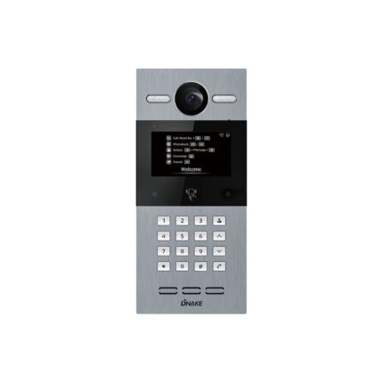 DNAKE S215 Smart Intercom System with 4.3" Screen and Physical Keypad, Weatherproof, Cloud-Based, PoE or 12V, Flush Mount with 5 App License