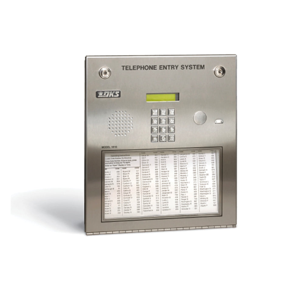 Doorking-Telephone-Entry-System-Flush-Mount-Hands-1-1.jpg Doorking Telephone Entry System Flush Mount Hands-Free | DKS-1810-084 - Image 1