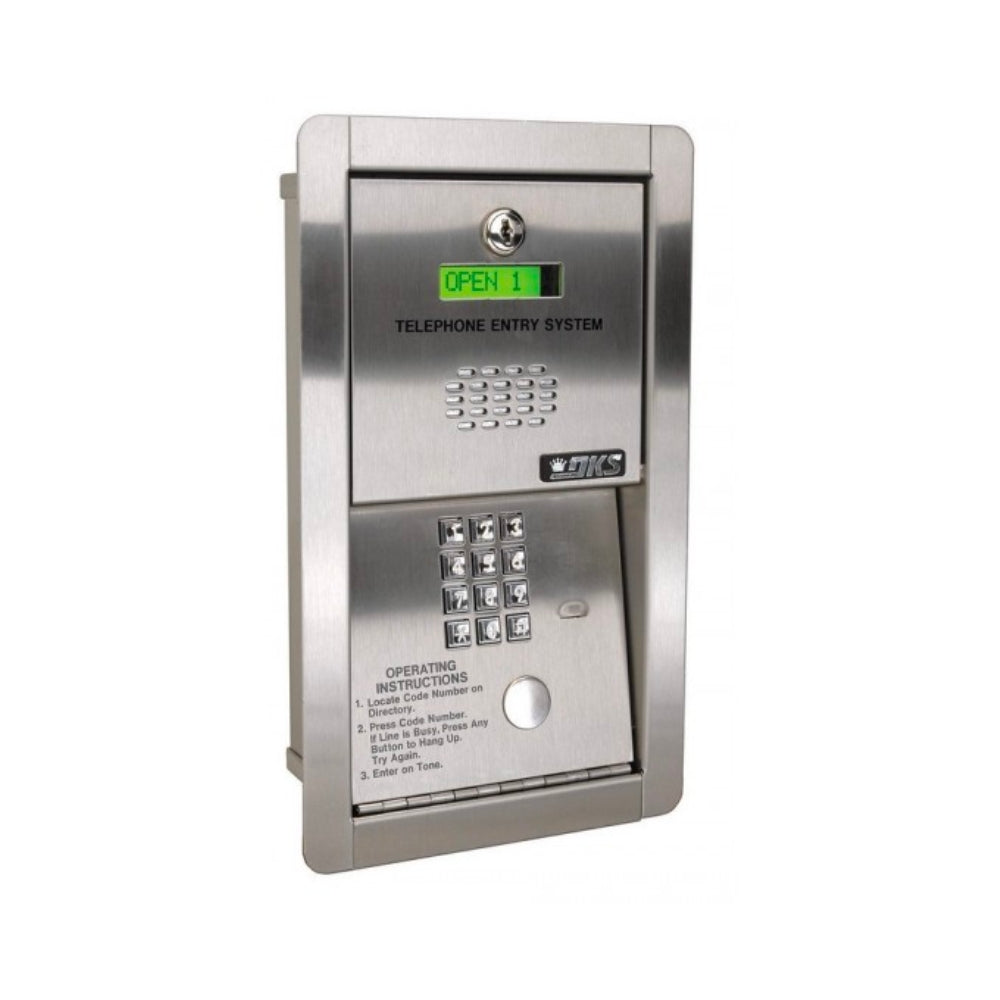 Doorking-Telephone-Entry-System-Flush-Mount-Hands-_1-1.jpg Doorking Telephone Entry System Flush Mount Hands Free | DKS-1802-089 - Image 1