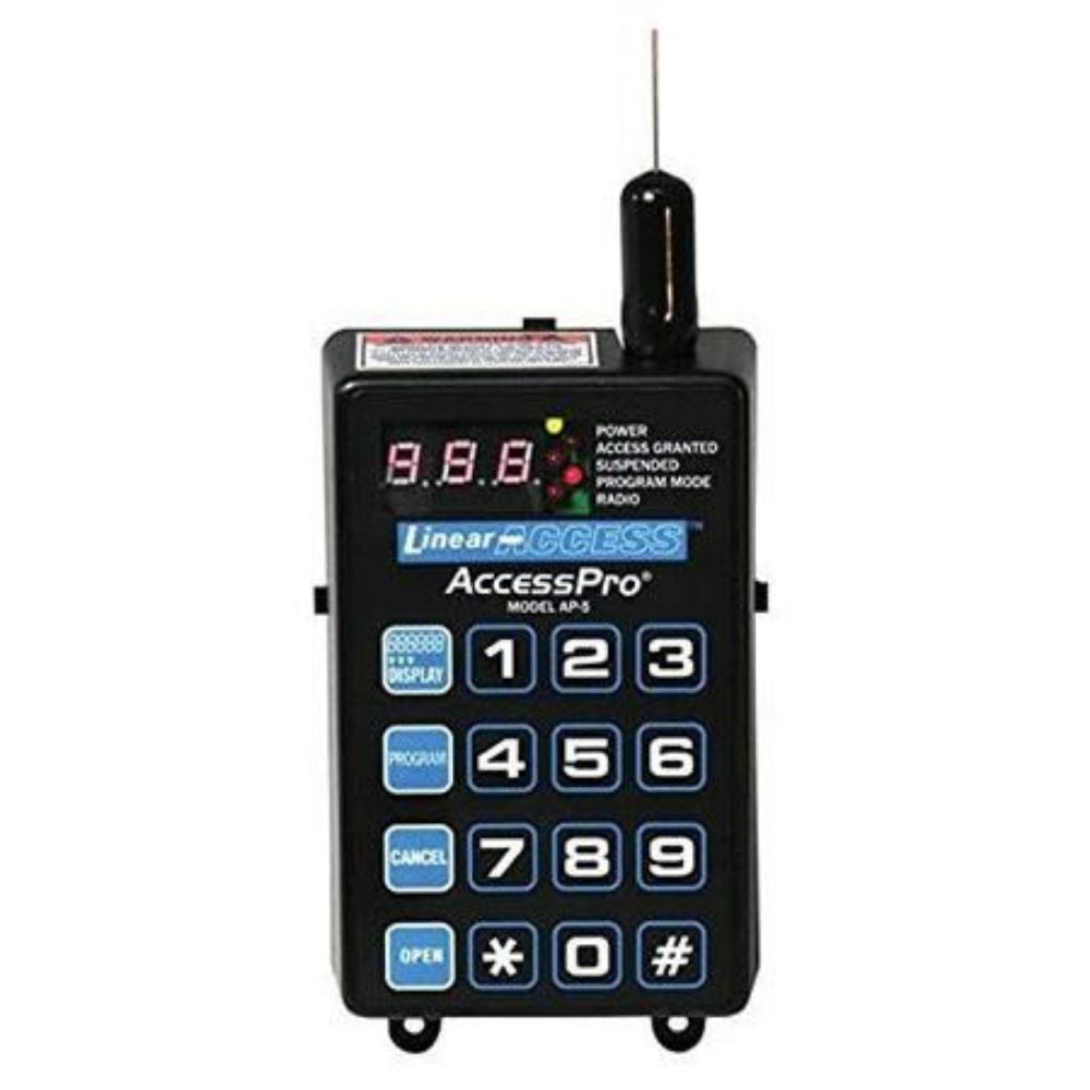 Linear-MegaCode-Two-GateDoors-Wireless-Access-Cont-1.jpg Linear MegaCode Two Gate/Doors Wireless Access Controller – Black | LIN-AP-5 - Image 1