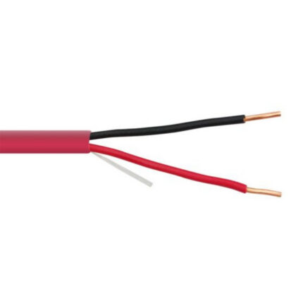 SCP 18 AWG 2 Cond. Fire Alarm Cable PVC-Red (1000' Spool) | SCP-18/2FPLR