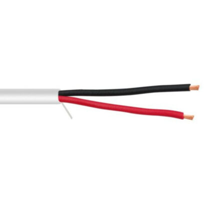 SCP 2C/22 AWG Unshielded Multi-Purpose Cable Plenum-White (1000' Spool) | SCP-22/2P