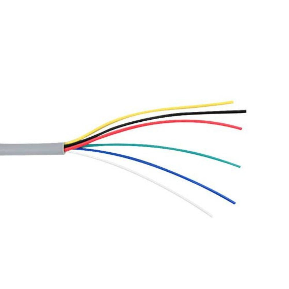 SCP-6C18-AWG-Unshielded-Multi-Purpose-Cable-Plenum-1.jpg SCP 6C/18 AWG Unshielded Multi-Purpose Cable Plenum-White (1000' Spool) | SCP-18/6P - Image 1