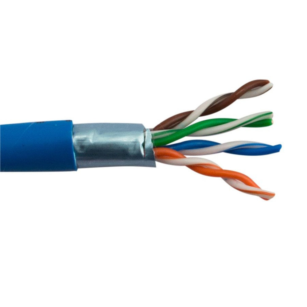 SCP-CAT5E-Shielded-Cable-PVC-Blue-1000-Box-SCP-CAT-1.jpg SCP CAT5E Shielded Cable PVC - Blue (1000' Box) | SCP-CAT5E-SH-BL - Image 1