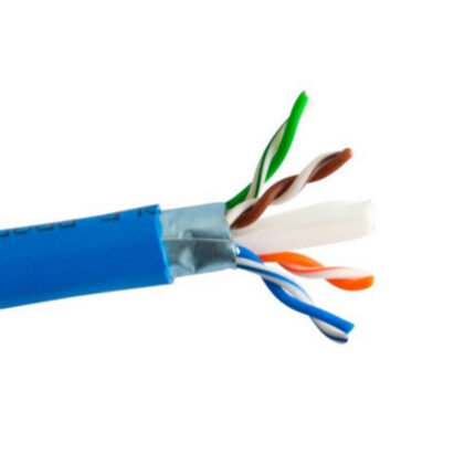 SCP CAT6 Shielded F/UTP Enhanced Cable PVC - Blue (1000' Spool) | SCP-CAT6SH-BL