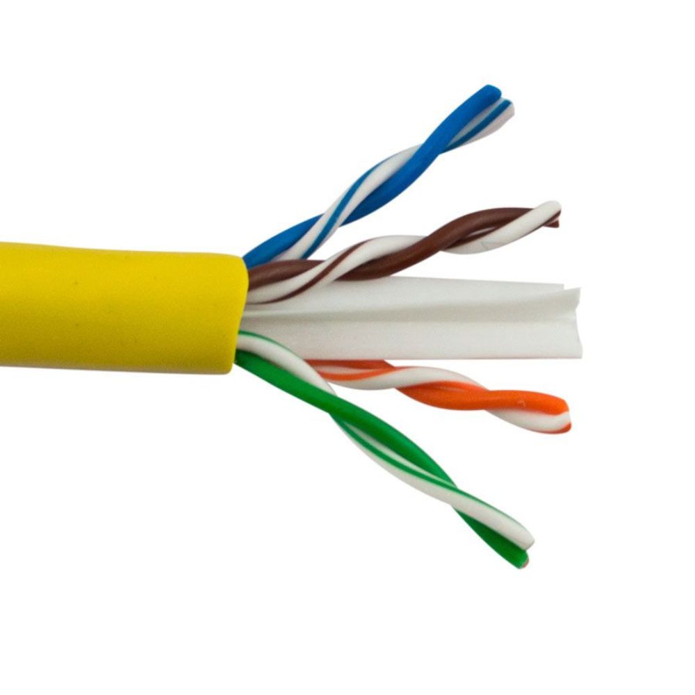 SCP-CAT6-Unshielded-Cable-PVC-Yellow-1000-Box-SCP-_1-1.jpg SCP CAT6 Unshielded Cable PVC - Yellow (1000' Box) | SCP-CAT6-YL - Image 1