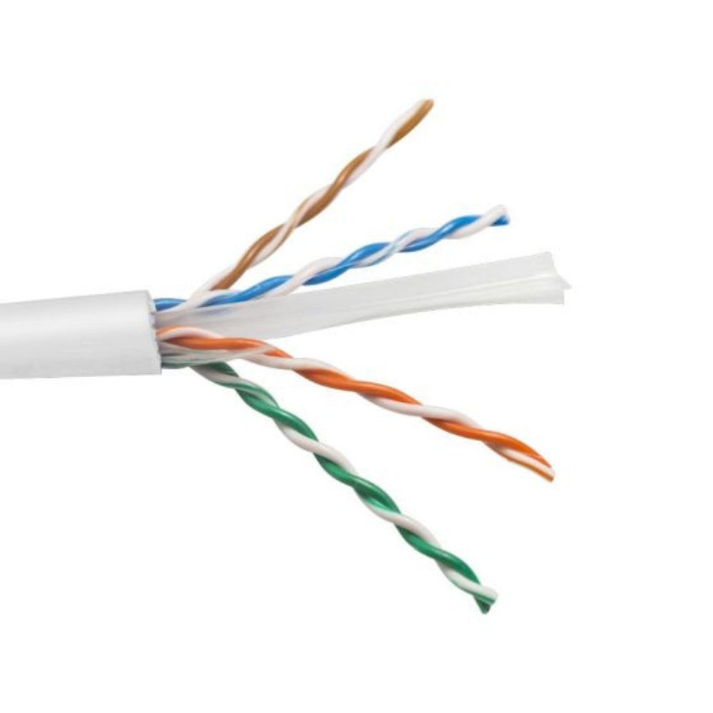 SCP-CAT6A-Unshielded-UTP-Cable-PVC-White-1000-Spoo-1.jpg SCP CAT6A Unshielded UTP Cable PVC - White (1000' Spool) | SCP-CAT6A-WT - Image 1