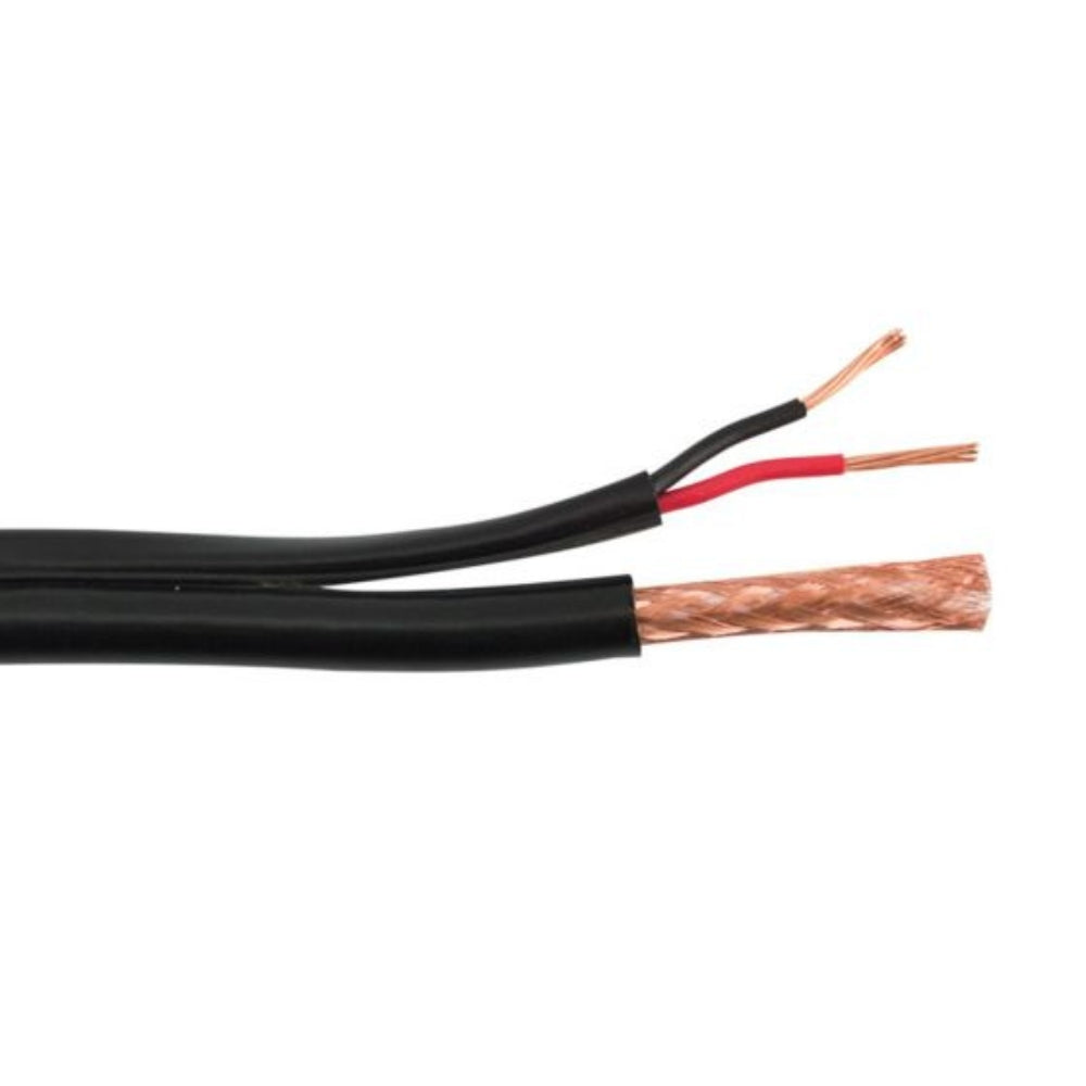 SCP-RG59U-CCA-Braid-Siamese-Direct-Burial-Coaxial-1-1.jpg SCP RG59/U CCA Braid Siamese Direct Burial Coaxial Cable PE-Black (500' Spool) | SCP-RG59/U-S-DB-500 - Image 1