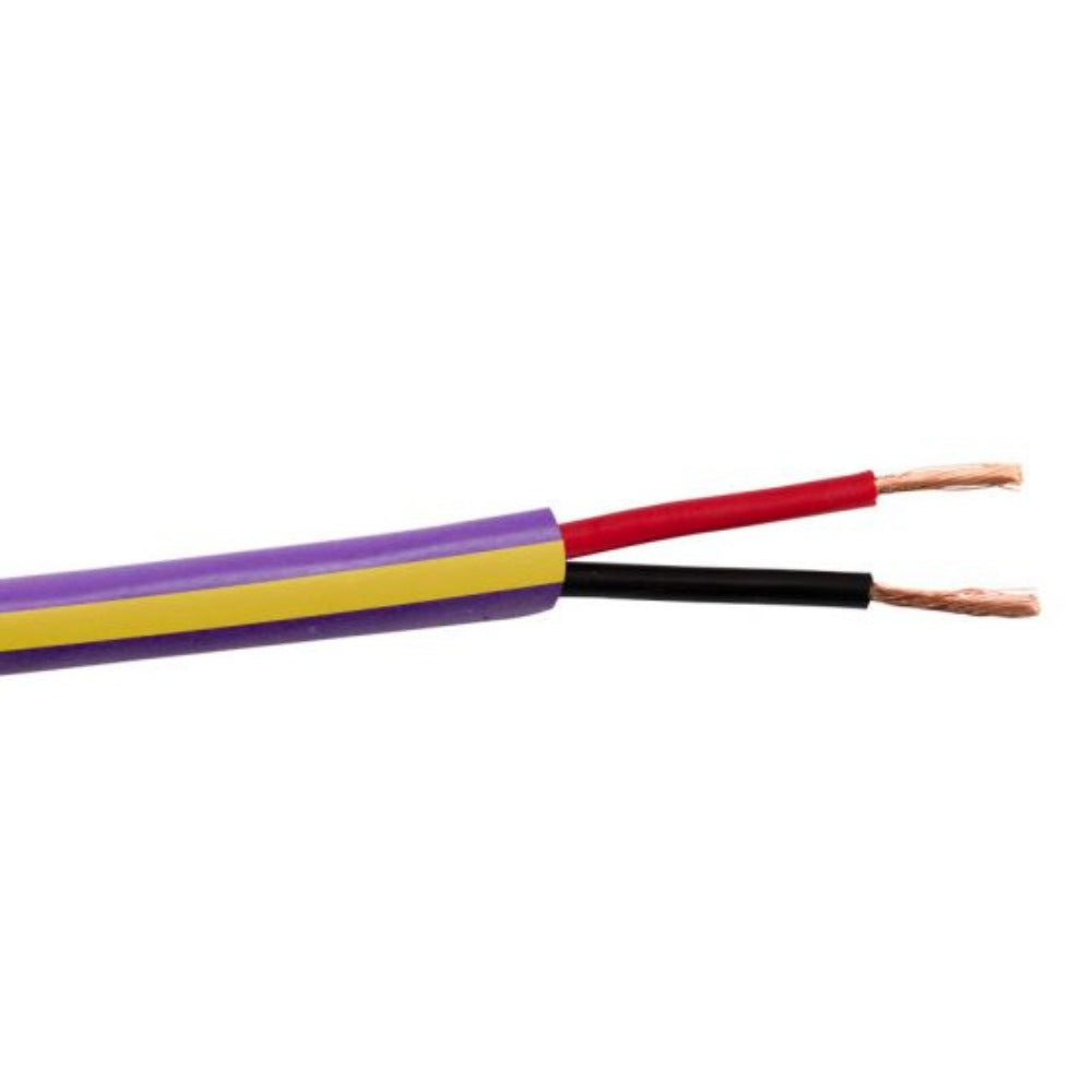 SCP-Vantage-Control-Cable-PVC-Purple-w-Yellow-Stri-1.jpg SCP Vantage Control Cable PVC - Purple w/ Yellow Stripe (1000' Spool) | SCP-VANTAGE-16/2 - Image 1
