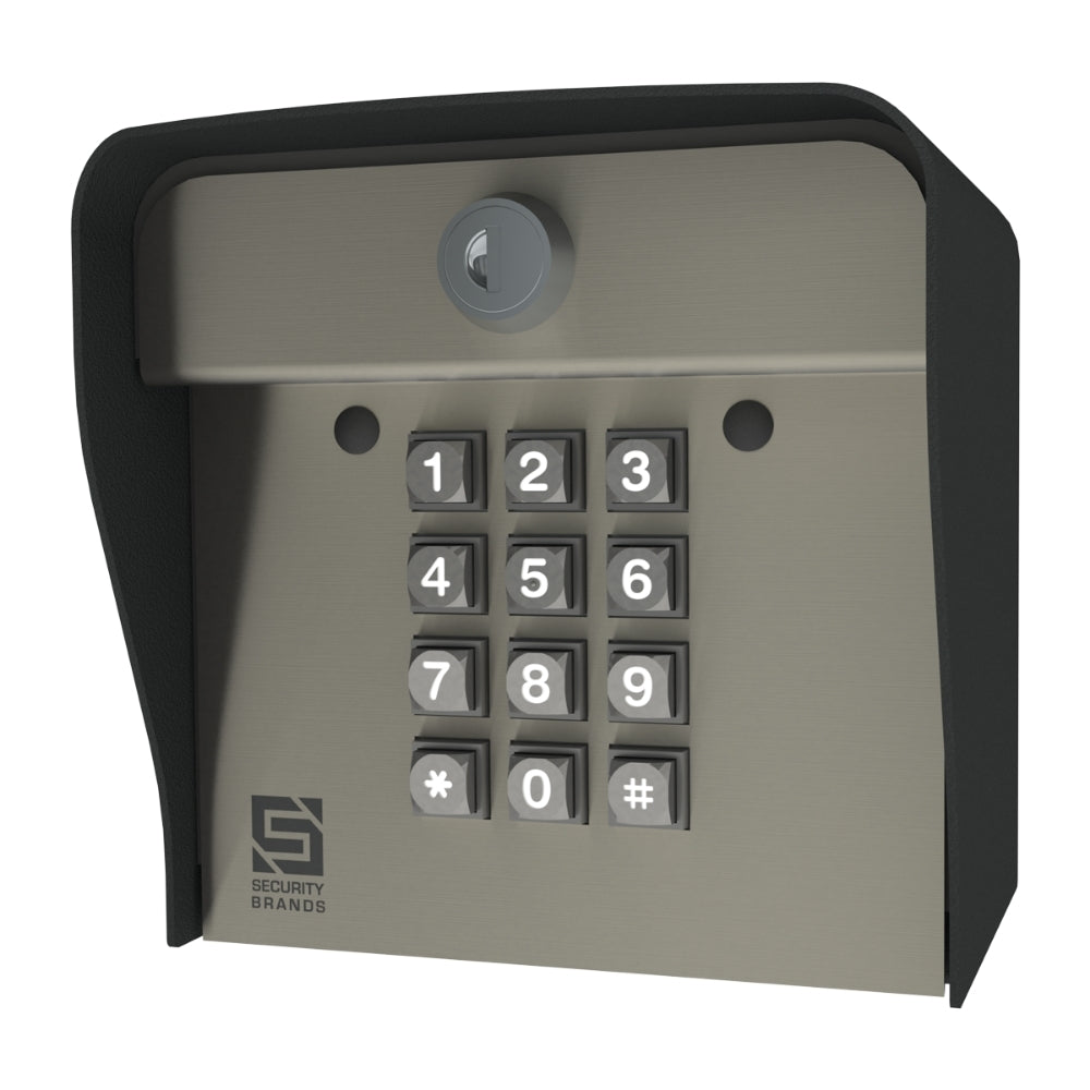 Security-Brands-Ridge-Keypad-HD-433-MHz-Post-Mount-1.jpg Security Brands Ridge Keypad HD - 433-MHz Post Mount | SEC-14-HD500T - Image 1